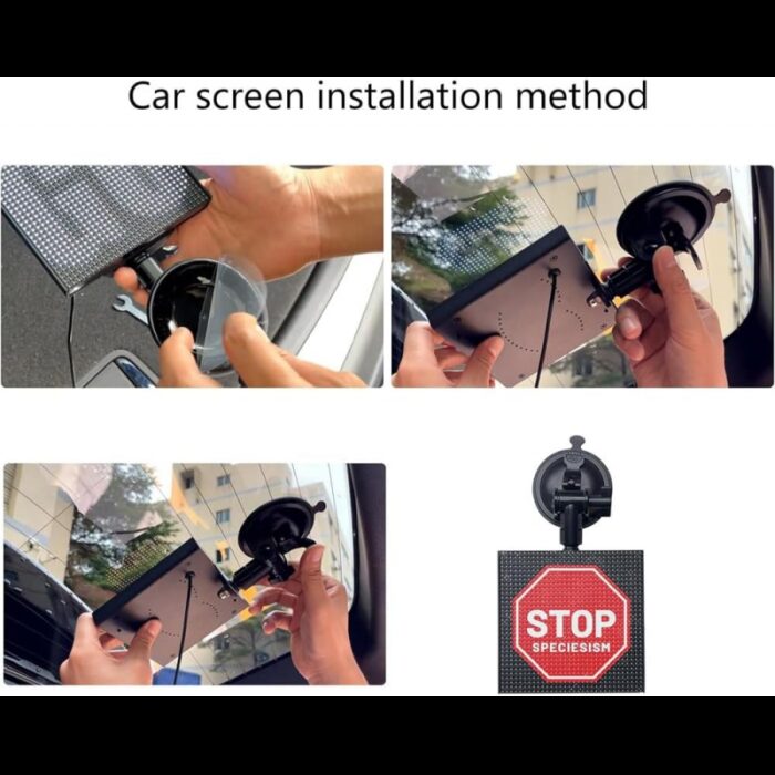 ⁦شاشة تعبيرية LED للنافذة الخلفية⁩ - الصورة ⁦8⁩