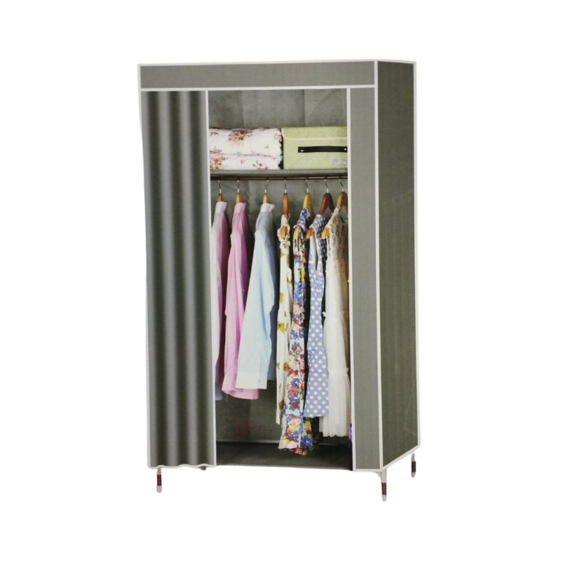 ⁦خزانة ملابس قماش قابله للتركيب حجم صغير 170×45×90 سم⁩ - الصورة ⁦1⁩