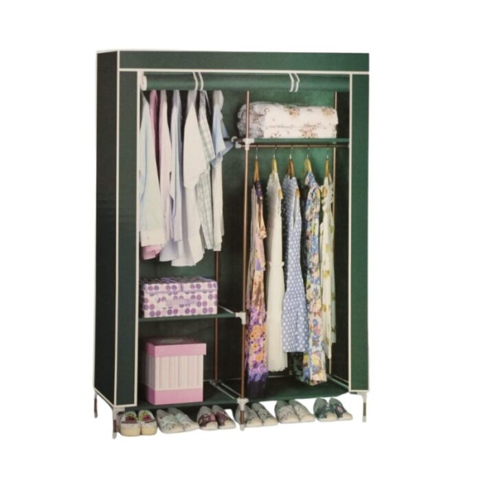 1033754337_67dc7985a8ba4 خزانة ملابس قماش قابله للتركيب حجم وسط 175×48×110 سم - الصورة 1