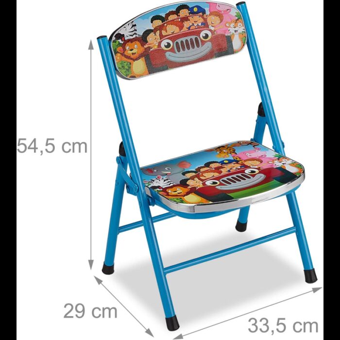 ⁦مكتب اطفال معدن حجم وسط لون ازرق⁩ - الصورة ⁦3⁩