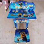 مكتب اطفال معدن حجم كبير لون ازرق