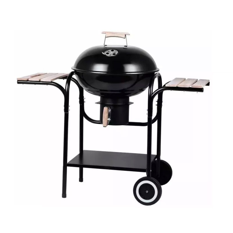 ⁦كانون أمريكي بتصميم مميز للشوي مع ارجل متجركه لون اسود⁩ - الصورة ⁦1⁩