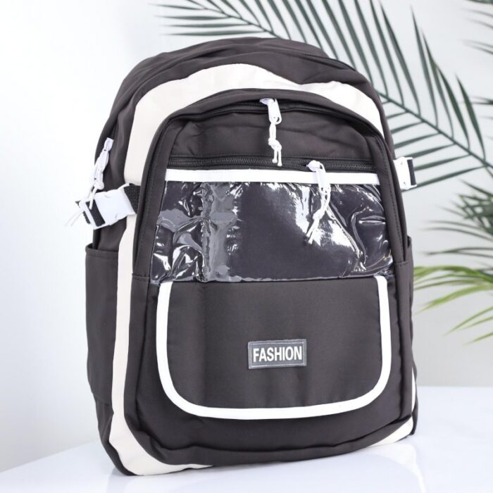 1033754378_67dc79d26be64 حقيبة مدرسية حجم 16 انش لون أسود - الصورة 1