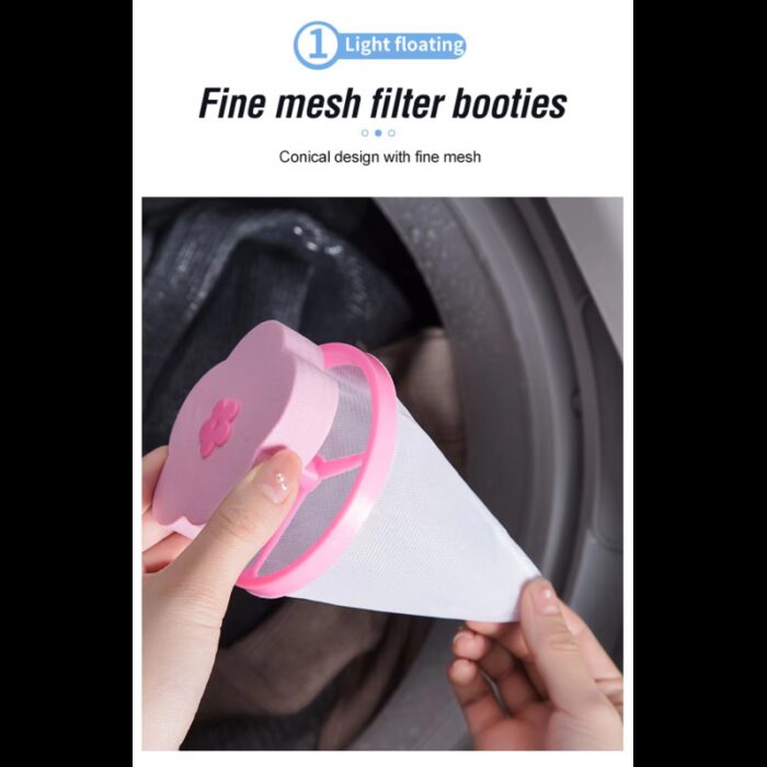 ⁦أداة  تصفية وإزالة الوبر والشعر للغسالات قطعة واحدة⁩ - الصورة ⁦5⁩