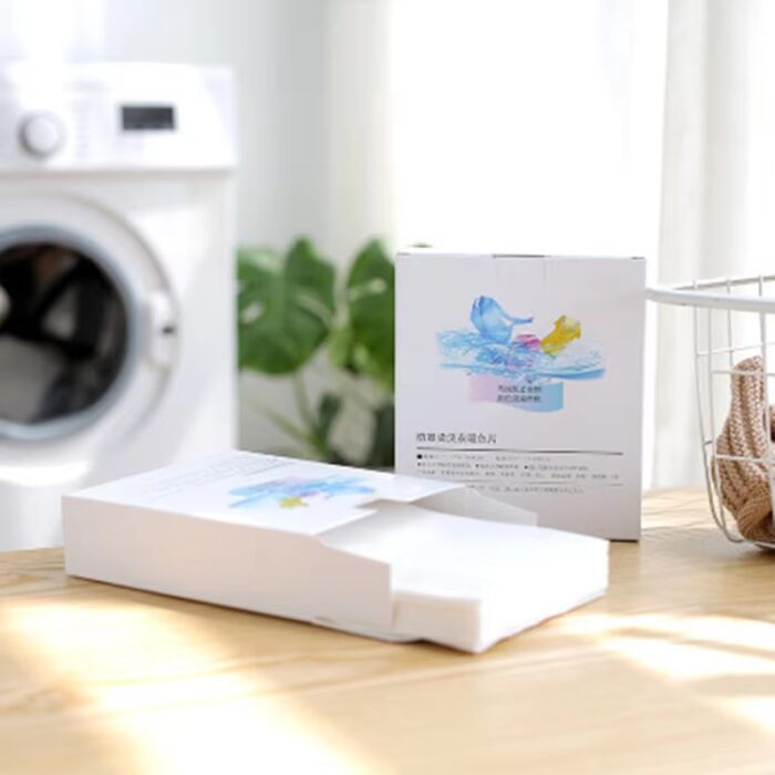 ⁦محارم غسالة قماشية مضادة للصبغة عدد 24 قطعة⁩ - الصورة ⁦6⁩