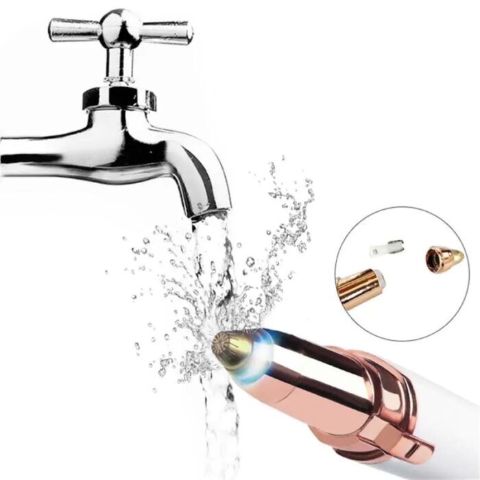 ⁦قلم ازالة الشعر ورسم وترتيب الحواجب يعمل بالشحن⁩ - الصورة ⁦7⁩