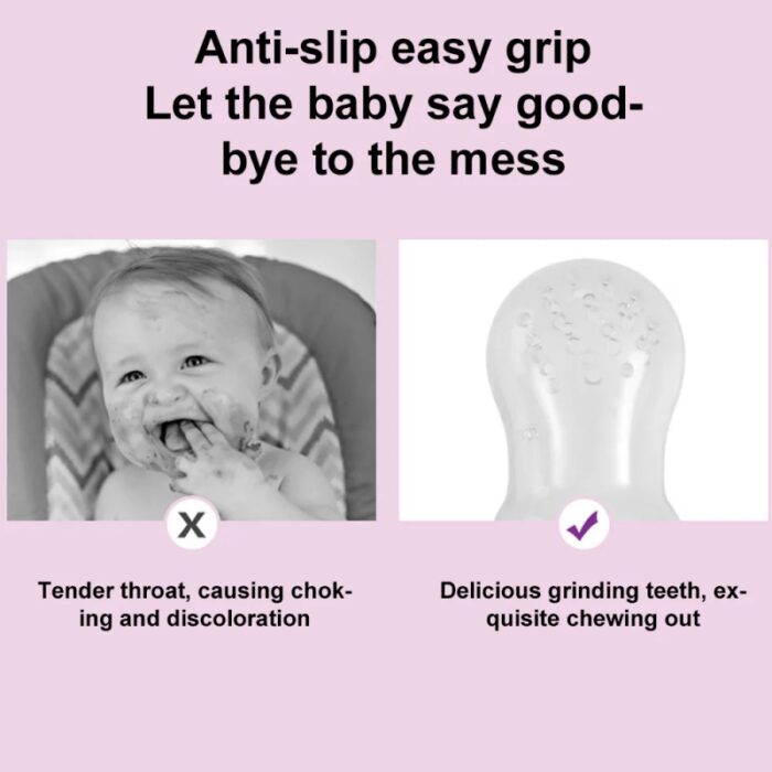 ⁦مصاصة الغذاء والفاكهة للأطفال متعددة الاستعمالات⁩ - الصورة ⁦11⁩