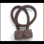 ⁦مرابط ستائر مغناطيسية سداسية الاضلاع من الخلف (قطعتين⁩ - الصورة ⁦4⁩