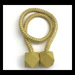 ⁦مرابط ستائر مغناطيسية سداسية الاضلاع من الخلف (قطعتين⁩ - الصورة ⁦5⁩