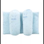 وسادة حماية قطنية ضد لفة الرقبة لحديثي الولادة  بألوان متعددة