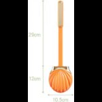 ⁦فرشاية تواليت سيليكون صدفة⁩ - الصورة ⁦2⁩