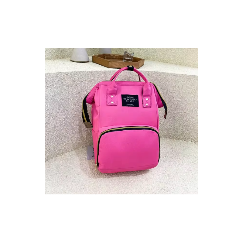 ⁦شنطة ظهر بيبي - فوشي⁩ - الصورة ⁦1⁩