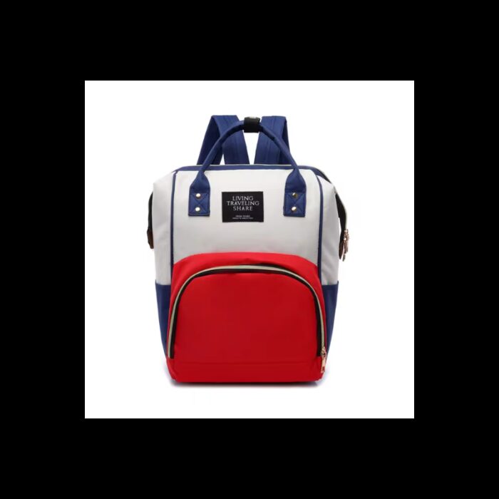 1033754470_67dc7a84a9fe3 شنطة ظهر بيبي كحلي ابيض احمر - الصورة 1