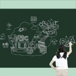 لوح جداري اخضر لاصق 200×60 سم