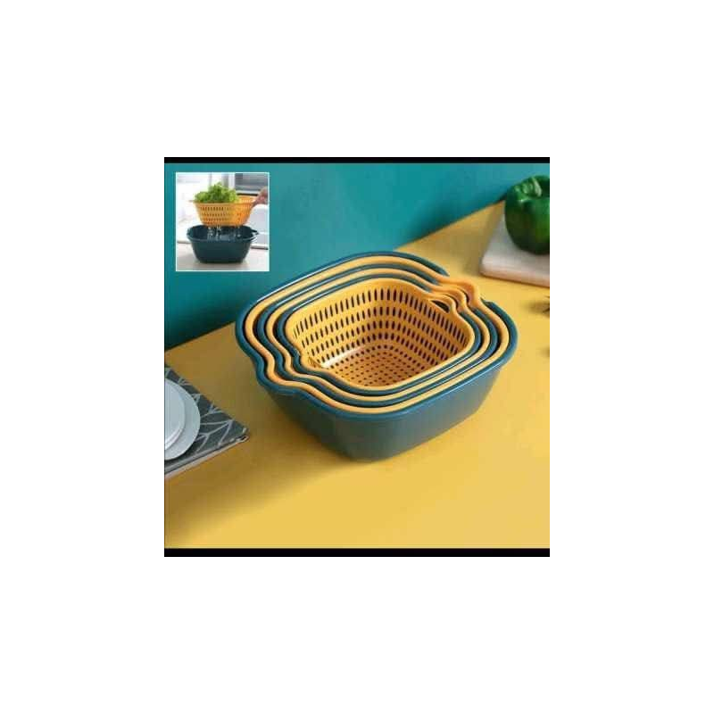 ⁦طقم مصافي بلاستيك 6 قطع⁩ - الصورة ⁦1⁩