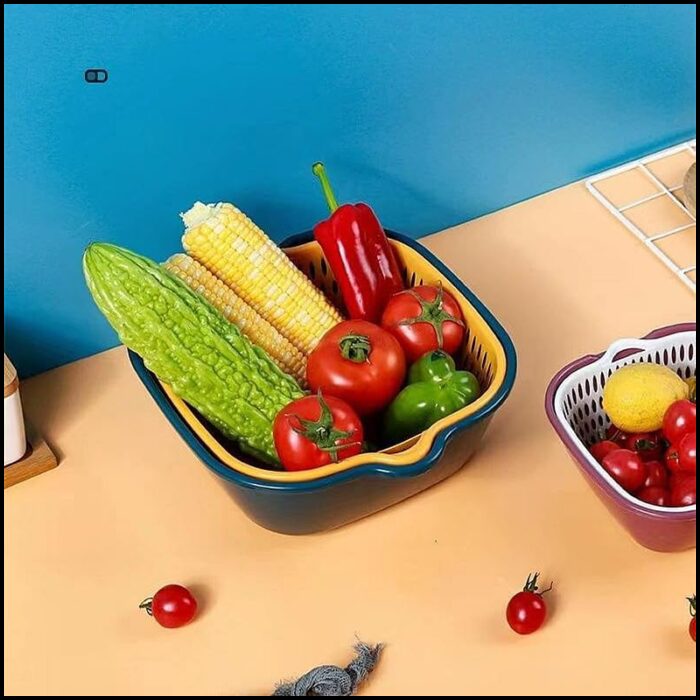 ⁦طقم مصافي بلاستيك 6 قطع⁩ - الصورة ⁦4⁩