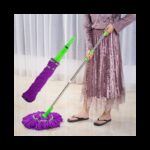 ممسحة دوارة قابلة للاستبدال 360 درجة مع عصا