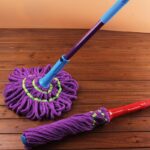 ⁦ممسحة دوارة قابلة للاستبدال 360 درجة مع عصا⁩ - الصورة ⁦2⁩