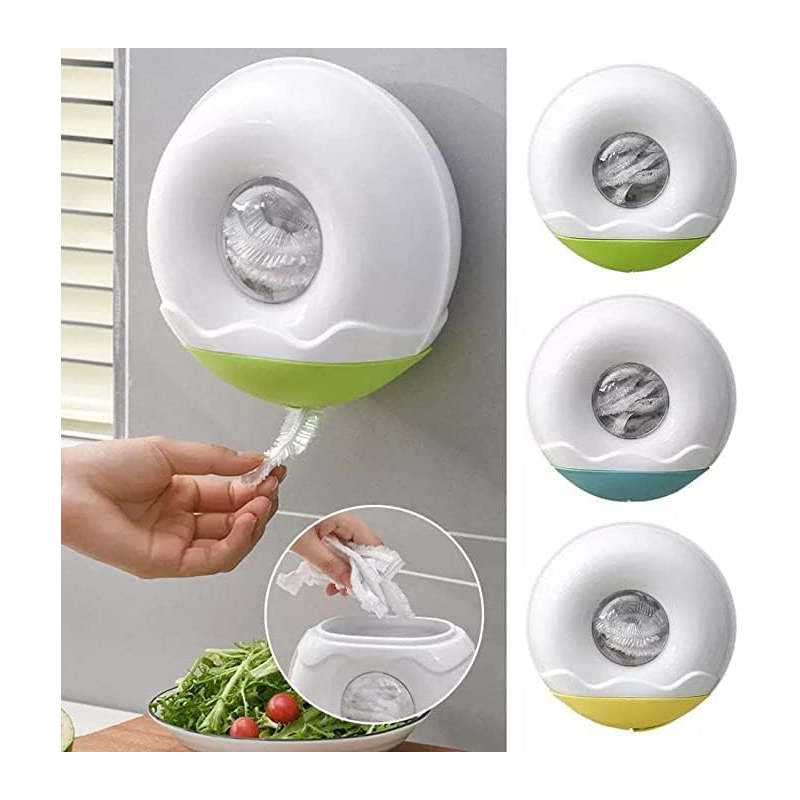 ⁦منظم اكياس تغليف + عدد 100 كيس تغليف⁩ - الصورة ⁦1⁩