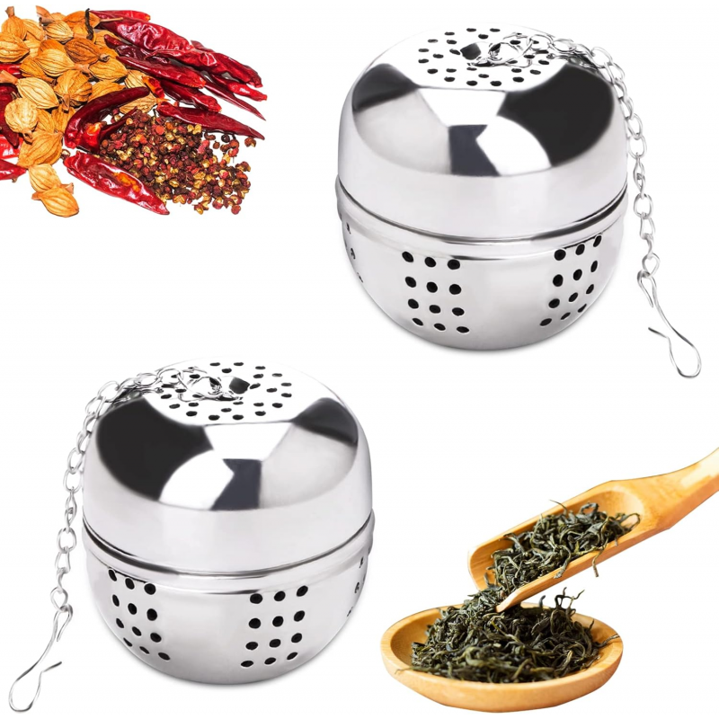 ⁦مصفاية طابة ستانلس حجم كبير 2132⁩ - الصورة ⁦1⁩