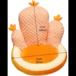 ⁦كرسي اطفال محشو بتصميم الصبار بألوان متعددة⁩ - الصورة ⁦6⁩