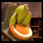 ⁦كرسي اطفال محشو بتصميم الصبار بألوان متعددة⁩ - الصورة ⁦8⁩