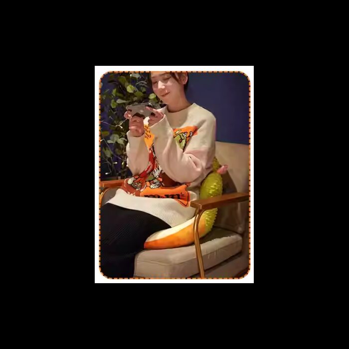 ⁦كرسي اطفال محشو بتصميم الصبار بألوان متعددة⁩ - الصورة ⁦9⁩