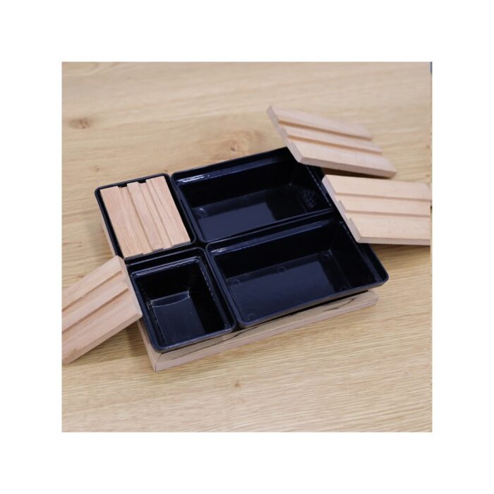 ⁦مضيفة غطاء خشب رباعية تركي 2474⁩ - الصورة ⁦4⁩