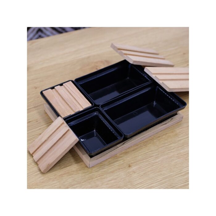 ⁦مضيفة غطاء خشب رباعية تركي 2474⁩ - الصورة ⁦5⁩