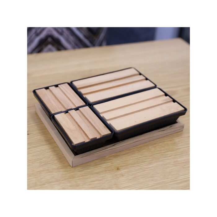 ⁦مضيفة غطاء خشب رباعية تركي 2474⁩ - الصورة ⁦6⁩