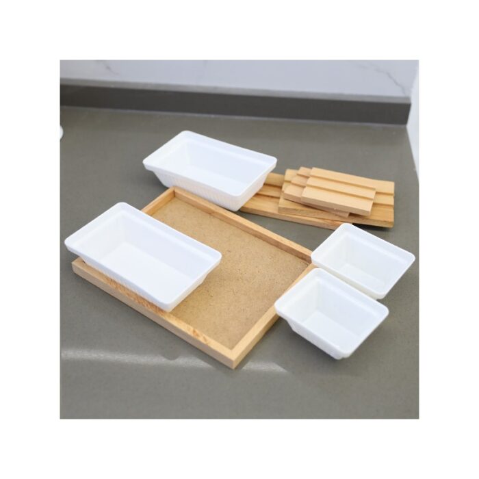 ⁦مضيفة غطاء خشب رباعية تركي 2474⁩ - الصورة ⁦8⁩