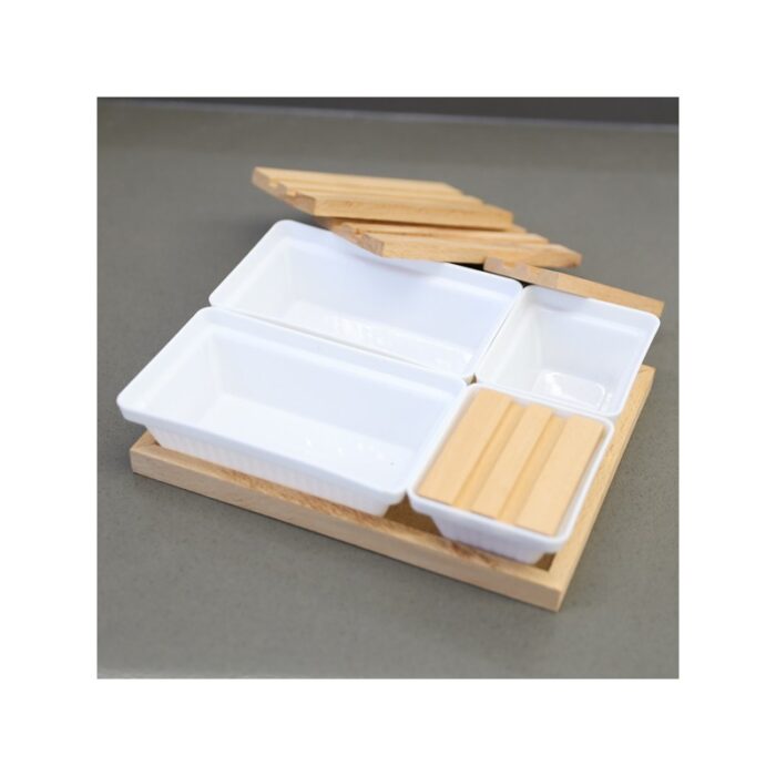 ⁦مضيفة غطاء خشب رباعية تركي 2474⁩ - الصورة ⁦11⁩