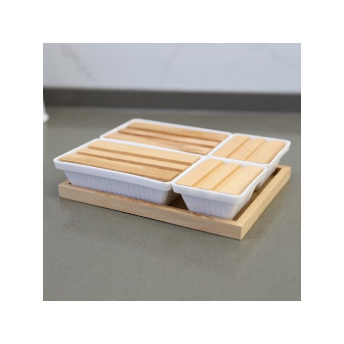 ⁦مضيفة غطاء خشب رباعية تركي 2474⁩ - الصورة ⁦14⁩