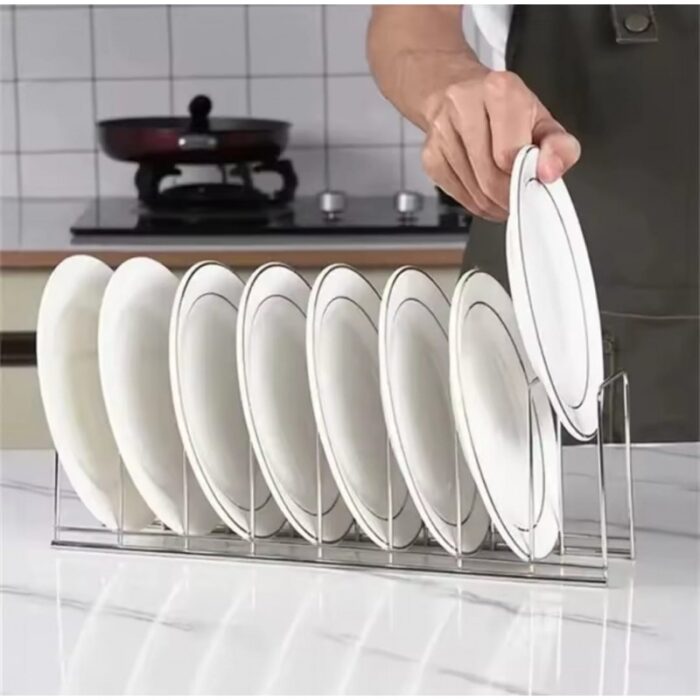 ⁦منظم صحون ستانلس 0751⁩ - الصورة ⁦2⁩