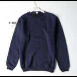 بلوزة فوتر بأكمام طويلة للرجال لون كحلي