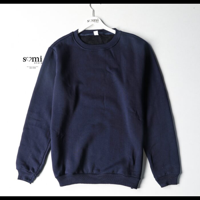 1033754614_67dc7b6c31aab بلوزة فوتر بأكمام طويلة للرجال لون كحلي - الصورة 1