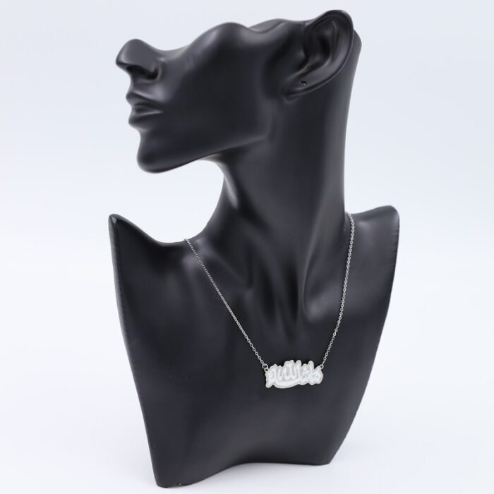 1033754707_67dc7c50a341e سلسال فضي بتصميم بتصميم ما شاء الله لون أبيض - الصورة 1