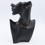 طقم إكسسوارات قطعتين للأطفال زركون ملون