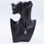 سلسال فضي للأطفال بتصميم عائلة