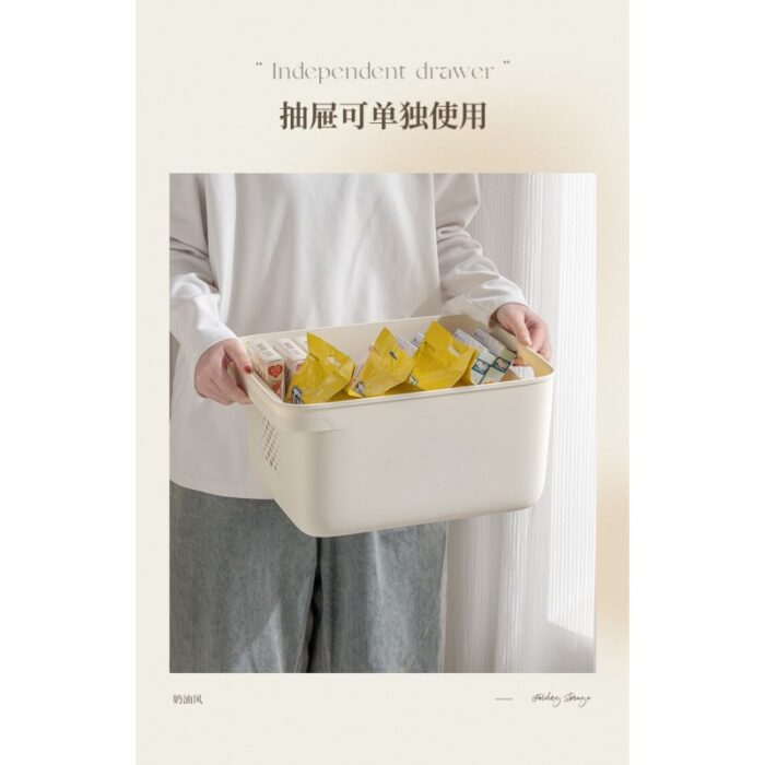 ⁦رفوف بلاستك مع 3سلات⁩ - الصورة ⁦4⁩