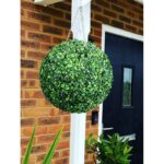 ⁦35cm نبته صناعيه شكل كره  لون اخضر⁩ - الصورة ⁦12⁩