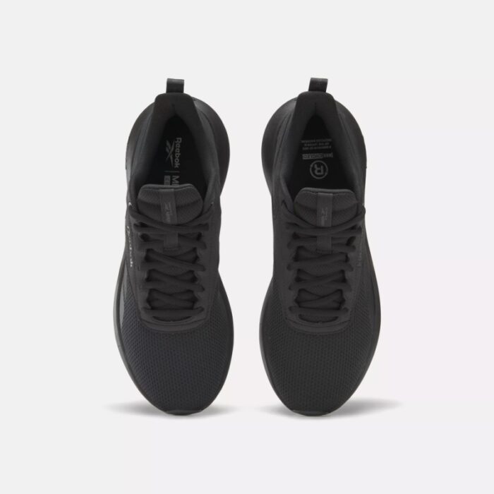 ⁦Reebok Unisex' DMX Comfort + Shoes - حذاء ريبوك دي ام اكس كمفورت بلس للجنسين لون أسود⁩ - الصورة ⁦4⁩