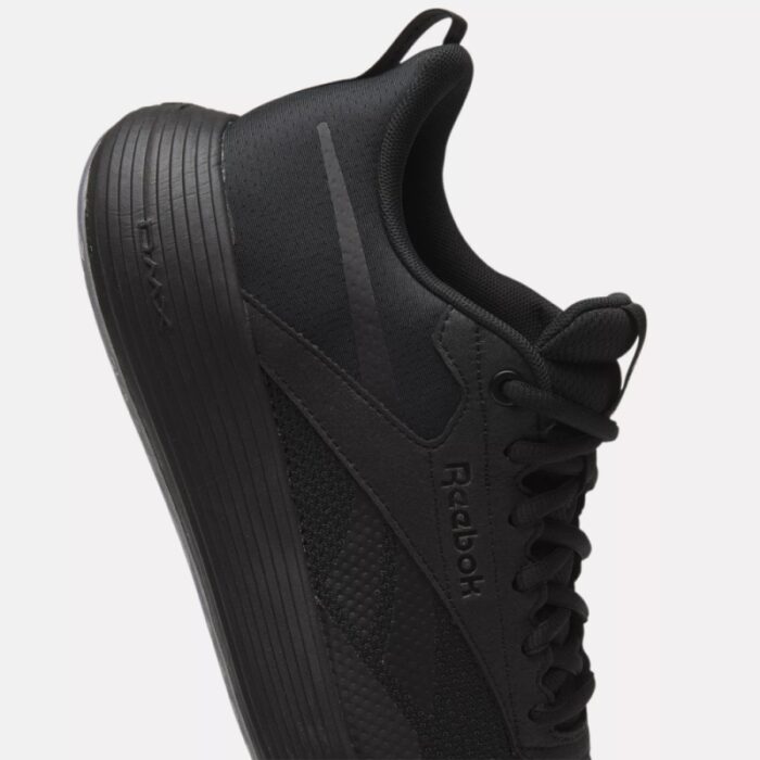 ⁦Reebok Unisex' DMX Comfort + Shoes - حذاء ريبوك دي ام اكس كمفورت بلس للجنسين لون أسود⁩ - الصورة ⁦6⁩