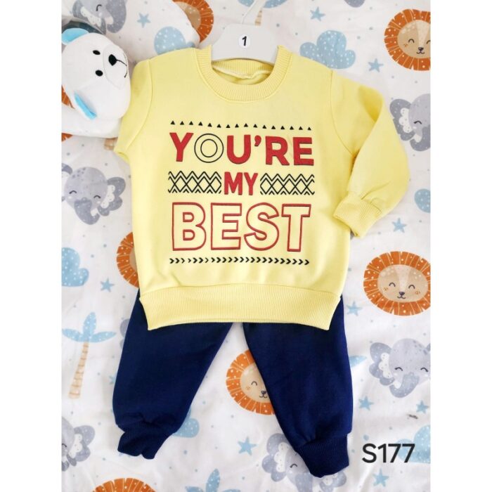 1033754875_67dc7da12a80f بيجامة ولادي لون أصفر - الصورة 1