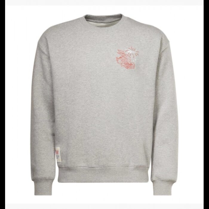 ⁦Reebok Men's x Looney Tunes Sweatshirt- Grey⁩ - الصورة ⁦3⁩