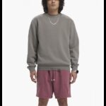 Reebok Unisex' Classic Fleece Natural Dye Sweatshirt