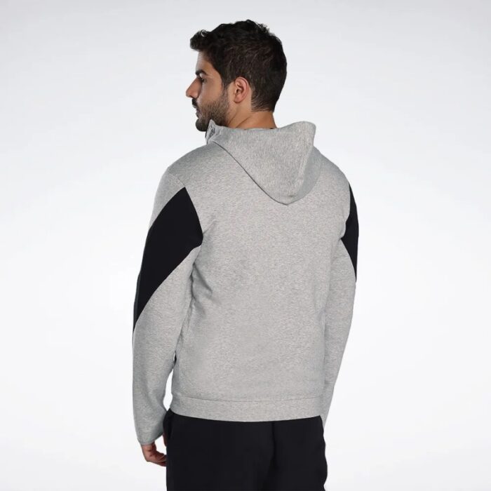 ⁦Reebok Mens' Dreamblend Full Zip Hoodie⁩ - الصورة ⁦2⁩