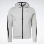 ⁦Reebok Mens' Dreamblend Full Zip Hoodie⁩ - الصورة ⁦5⁩