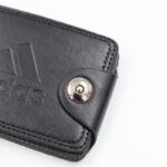 ⁦جزدان جلد للرجال لون أسود 11*8.5 سم⁩ - الصورة ⁦4⁩