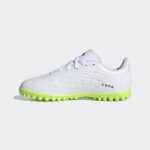 ⁦adidas Copa Pure.4 Turf Boots - White⁩ - الصورة ⁦4⁩